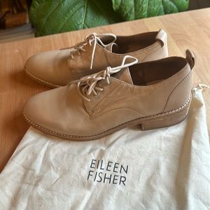 Eileen Fisher Nan Leather Oxford